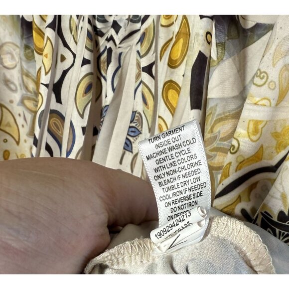 Y2K World Unity Women Embroidered Beaded Blouse 3X Boho Hippie Fairy Whimsy Goth - Picture 12 of 12